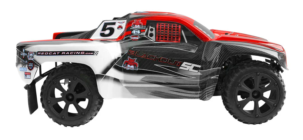 Redcat Blackout SC RC Truck - 1:10 Brushed Electric Short Course Truck - Image 5
