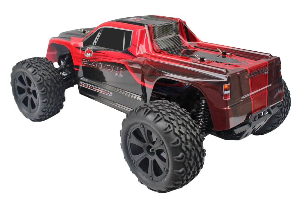 Redcat Blackout XTE RC Truck - 1:10 Brushed Electric Monster Truck - Image 12