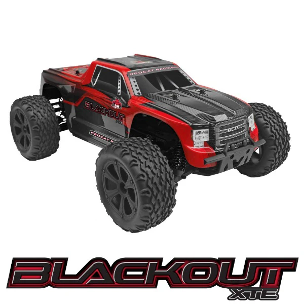 Redcat Blackout XTE RC Truck - 1:10 Brushed Electric Monster Truck - Image 25