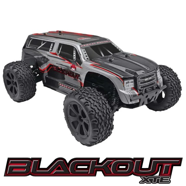 Redcat Blackout XTE RC Truck - 1:10 Brushed Electric Monster Truck - Image 26