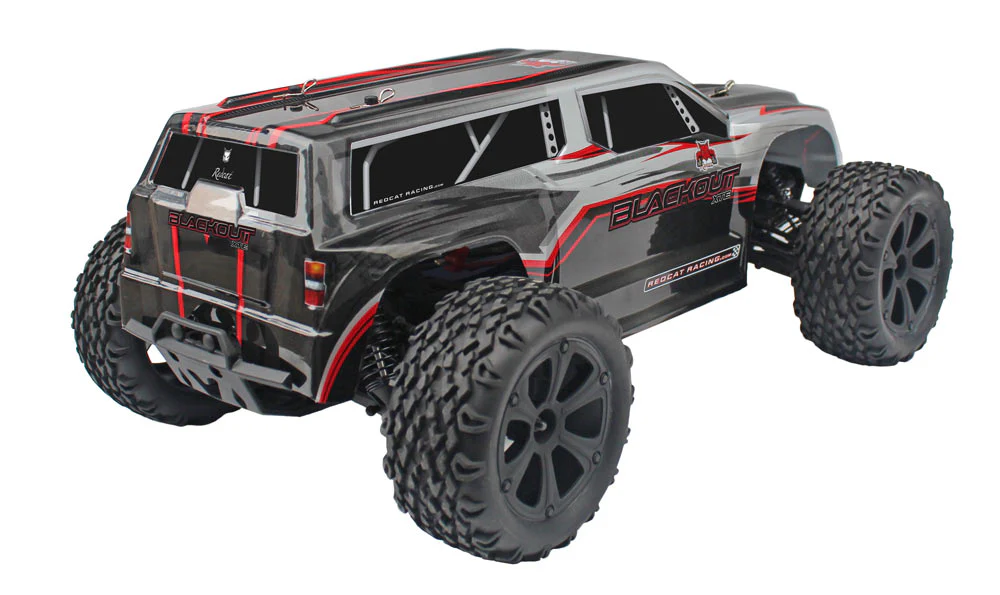Redcat Blackout XTE RC Truck - 1:10 Brushed Electric Monster Truck - Image 3