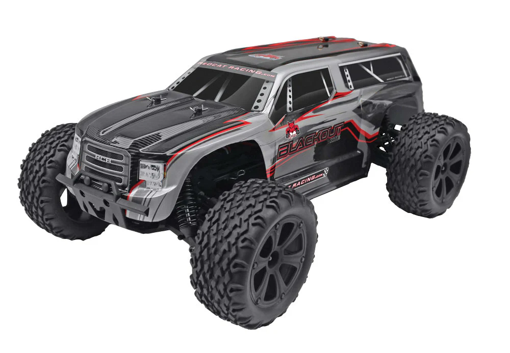 Redcat Blackout XTE RC Truck - 1:10 Brushed Electric Monster Truck - Image 6