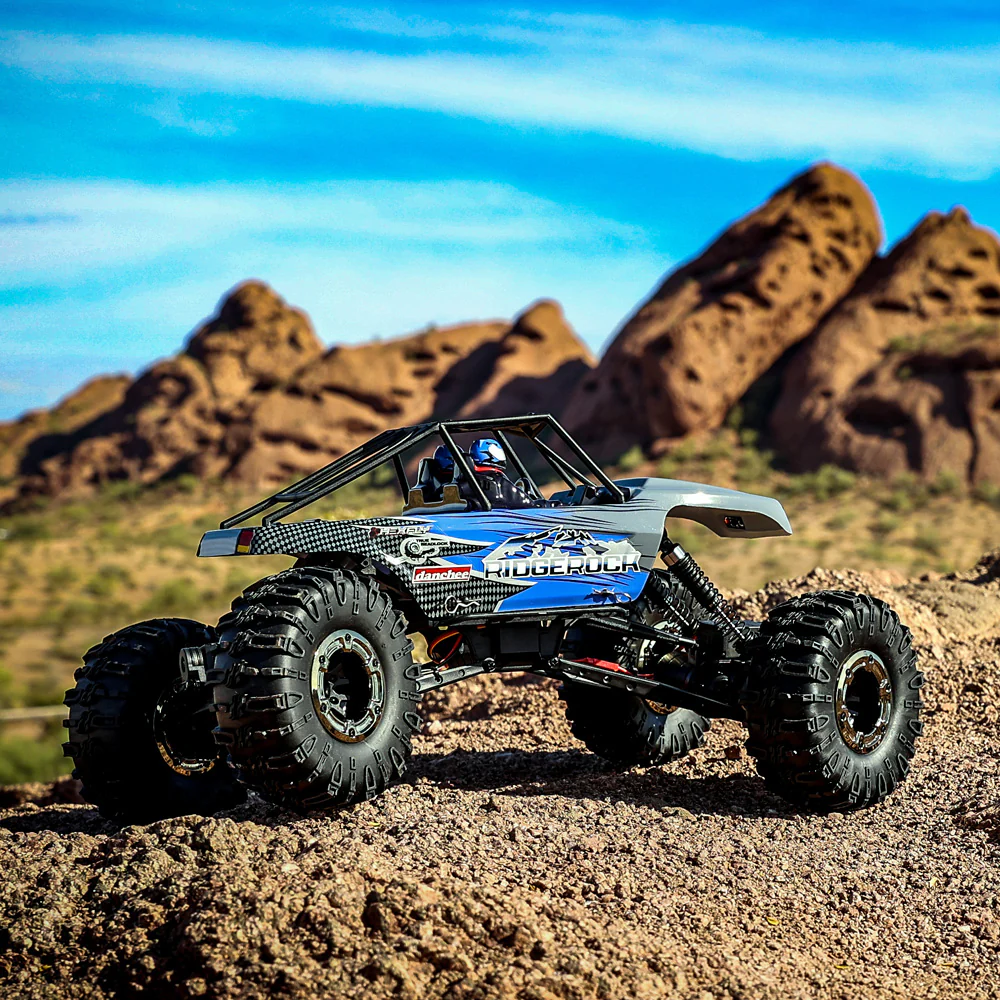 Danchee Ridgerock RC Crawler - 4 Wheel Steering - 1:10 Brushed Rock Crawler - Image 10