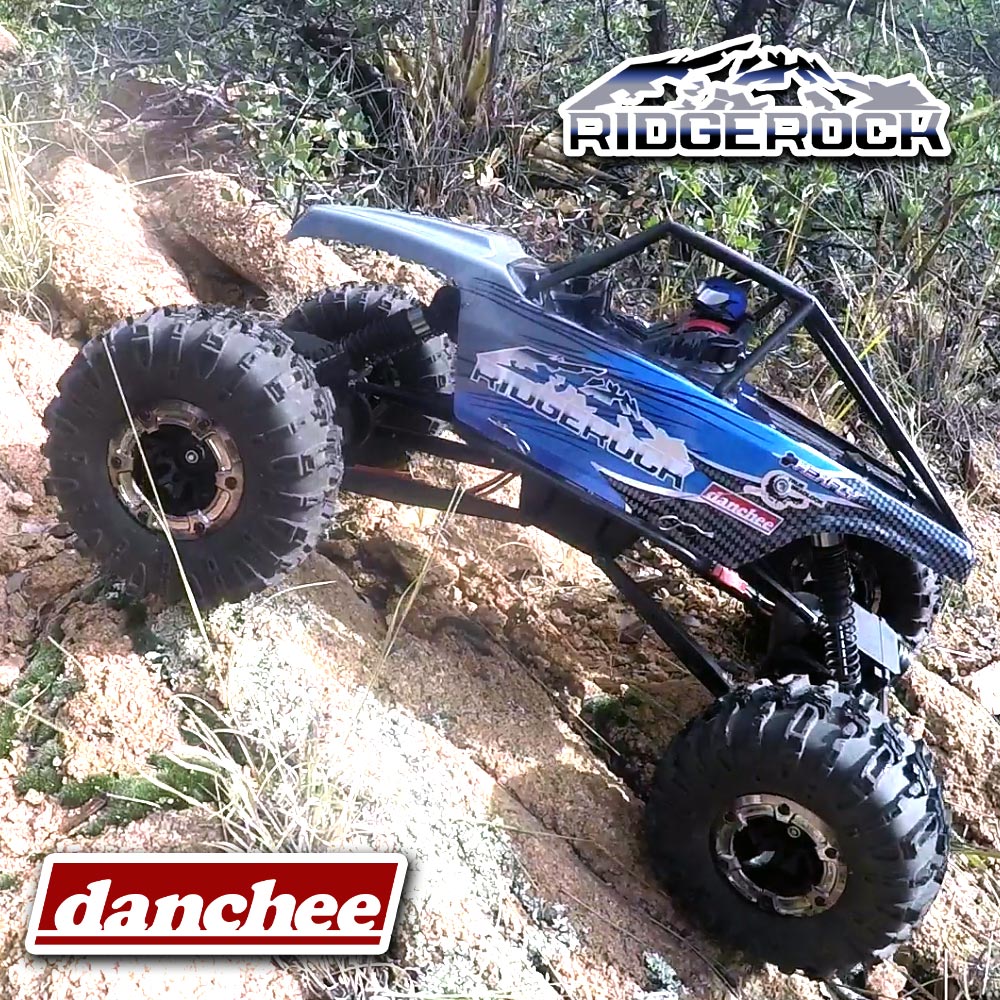 Danchee Ridgerock RC Crawler - 4 Wheel Steering - 1:10 Brushed Rock Crawler - Image 15