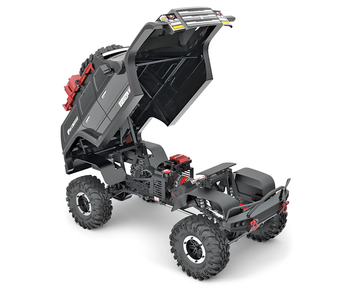 Redcat Everest Gen7 PRO RC Scale Crawler - 1:10 Brushed Rock Crawler - Image 5
