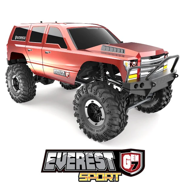 Redcat Everest Gen7 Sport RC Crawler - 1:10 Brushed Rock Crawler - Image 33