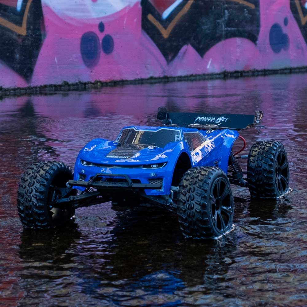 Redcat Piranha TR10 RC Car - 1:10 Brushed 2WD Electric Truggy - Image 20