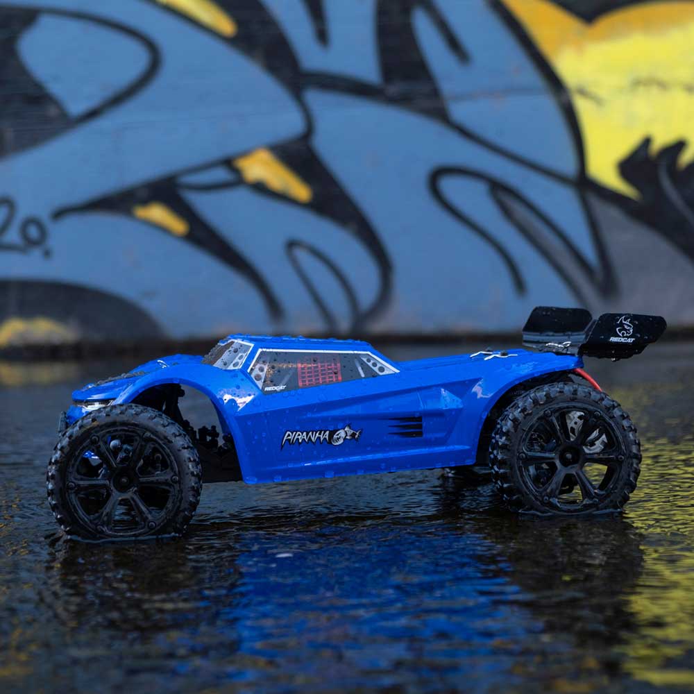 Redcat Piranha TR10 RC Car - 1:10 Brushed 2WD Electric Truggy - Image 6