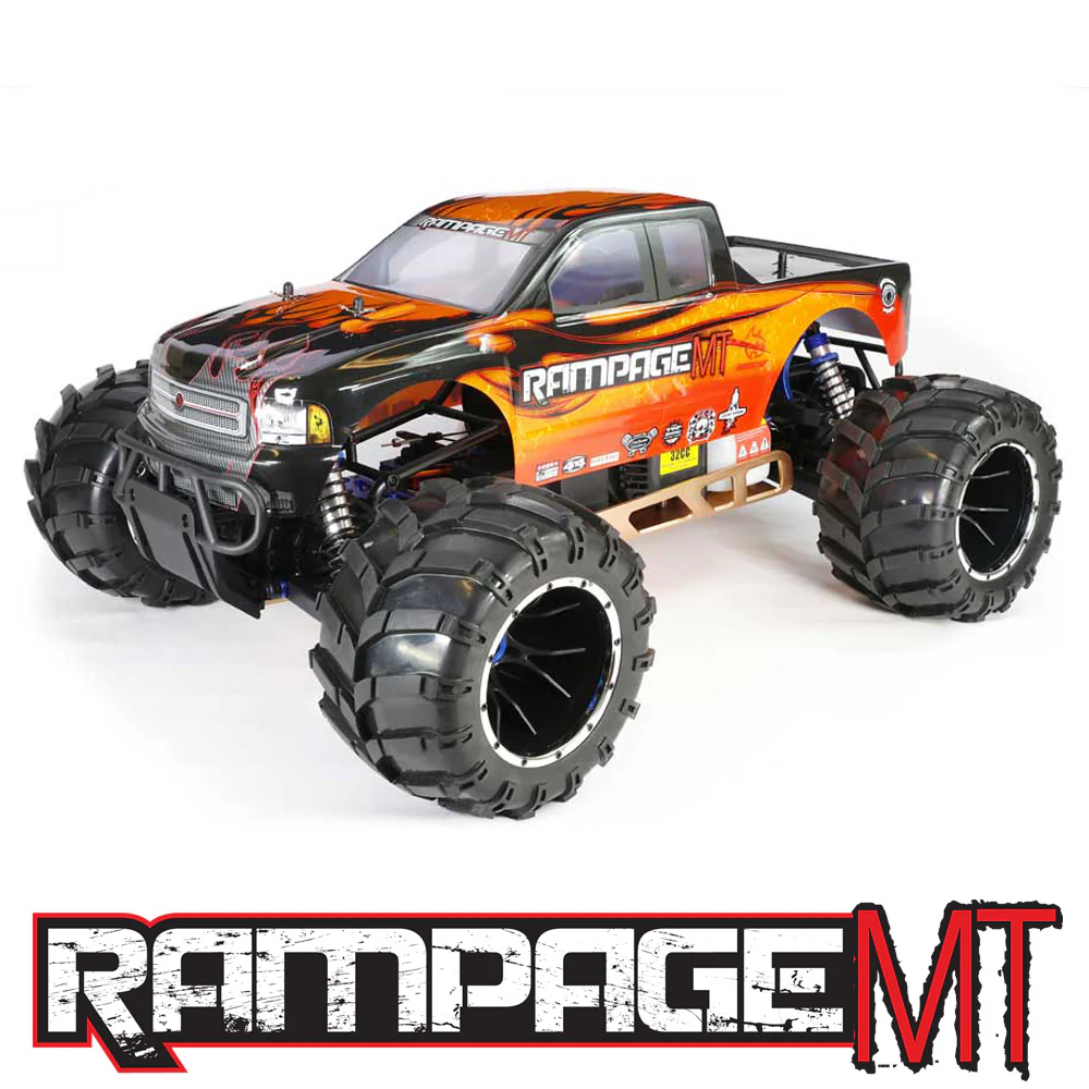 Rampage MT V3 RC Monster Truck - 1:5 Gas Powered Monster Truck - Image 36