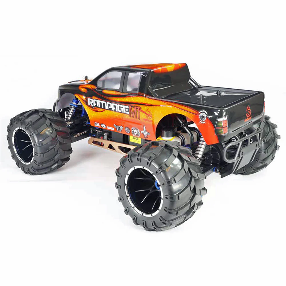 Rampage MT V3 RC Monster Truck - 1:5 Gas Powered Monster Truck - Image 6
