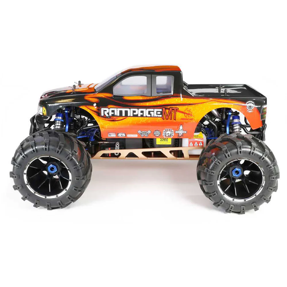 Rampage MT V3 RC Monster Truck - 1:5 Gas Powered Monster Truck - Image 7