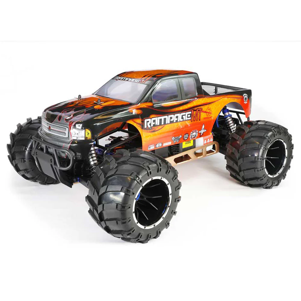 Rampage MT V3 RC Monster Truck - 1:5 Gas Powered Monster Truck - Image 8
