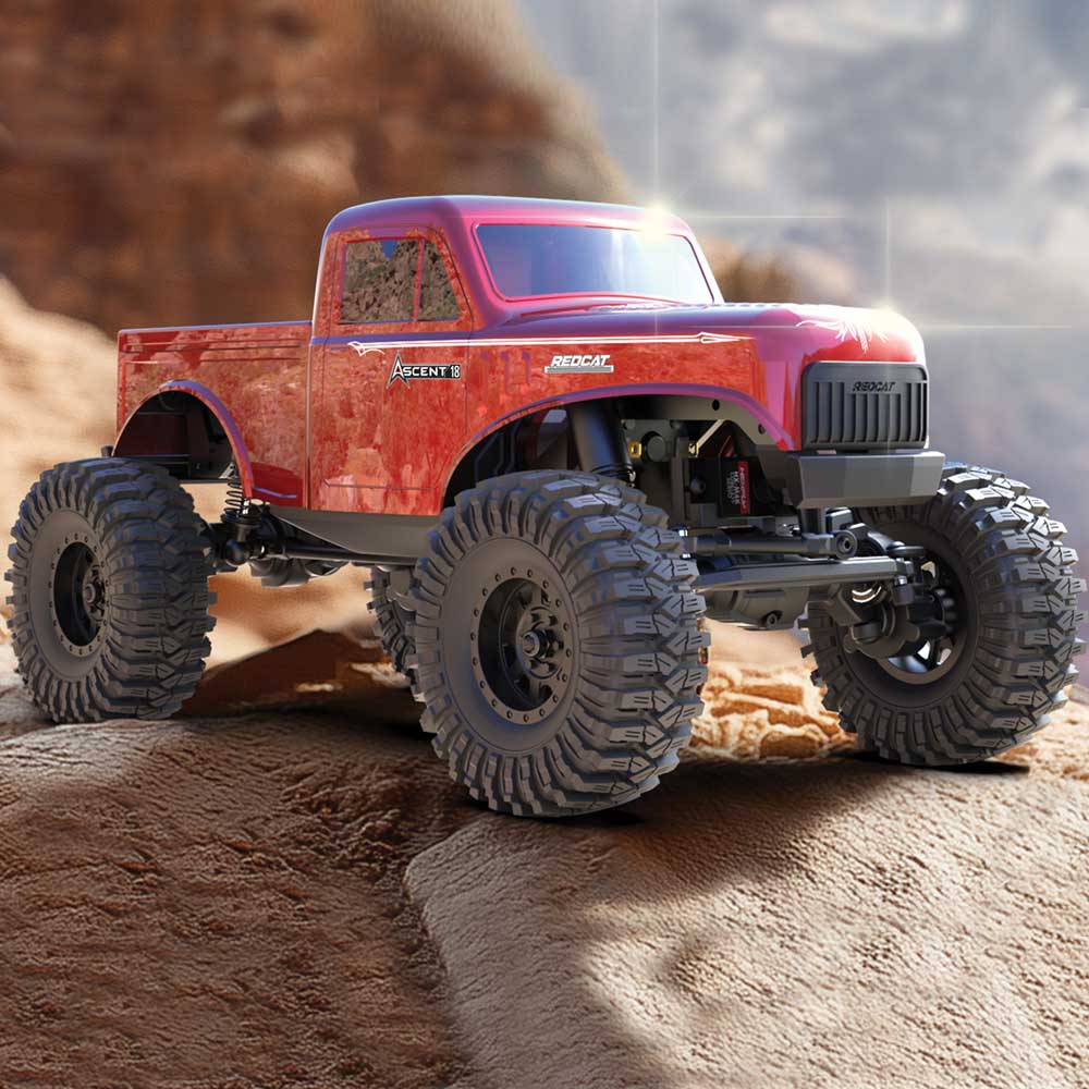 Redcat Ascent-18 1/18 Scale Brushed Electric Rock Crawler - Image 18