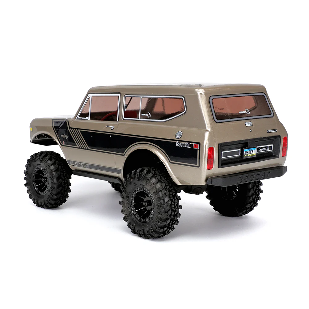 Redcat Ascent-18 International Scout II Brushless - 1/18 Scale Brushless Electric Rock Crawler - Image 10
