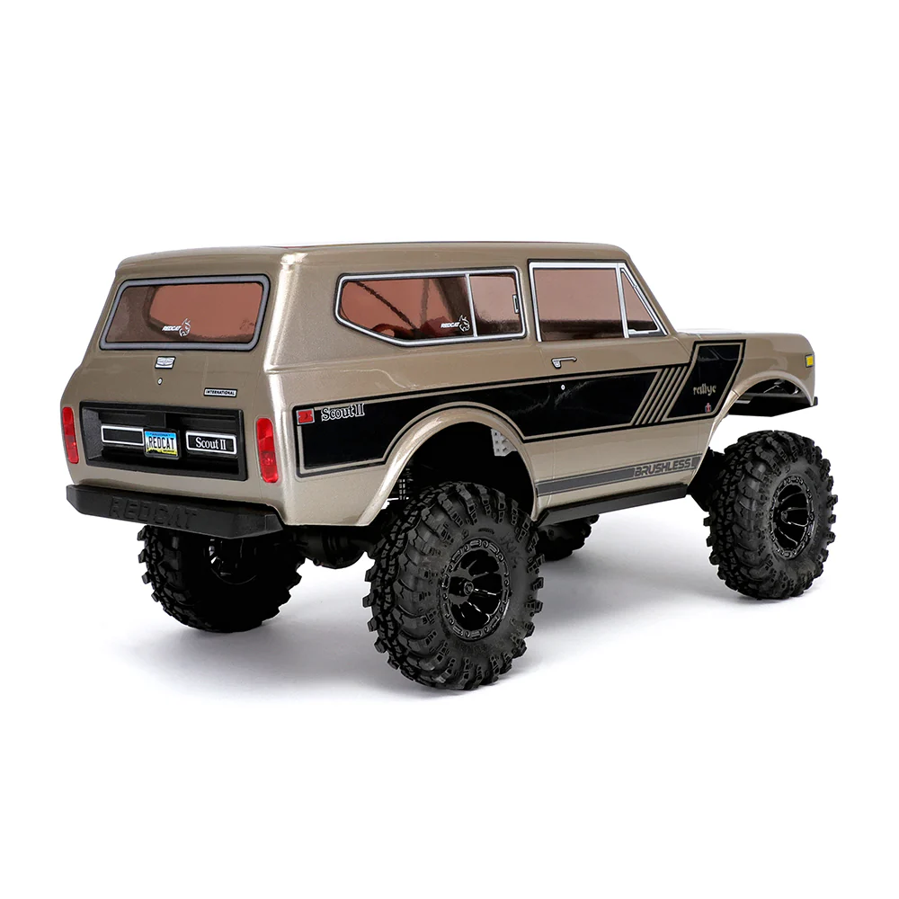 Redcat Ascent-18 International Scout II Brushless - 1/18 Scale Brushless Electric Rock Crawler - Image 14