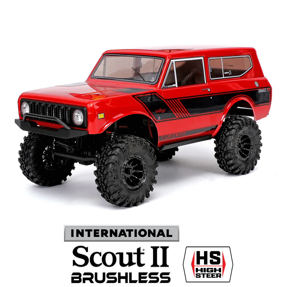Redcat Ascent-18 International Scout II Brushless - 1/18 Scale Brushless Electric Rock Crawler - Image 34