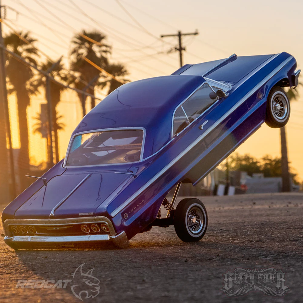 Redcat SixtyFour RC Car - 1:10 1964 Chevrolet Impala Hopping Lowrider - Image 37