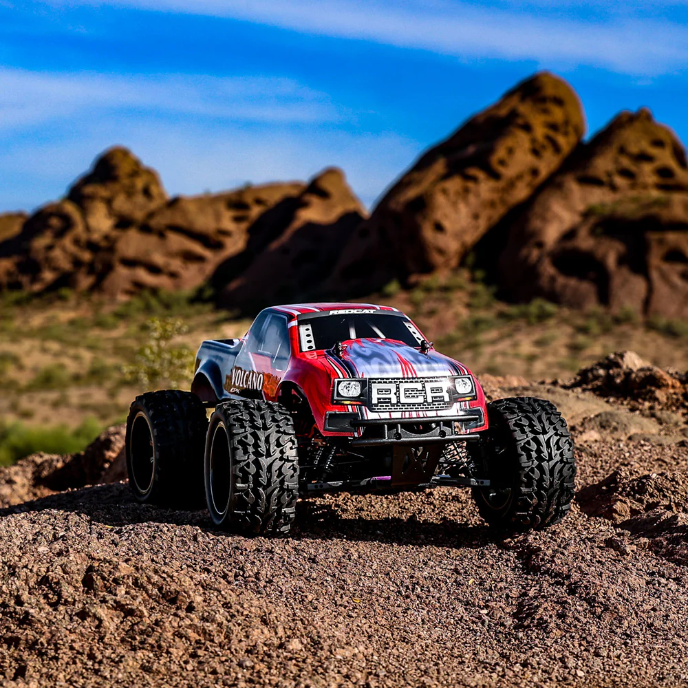 Redcat Volcano EPX RC Truck - 1:10 Brushed Electric Monster Truck - Image 7