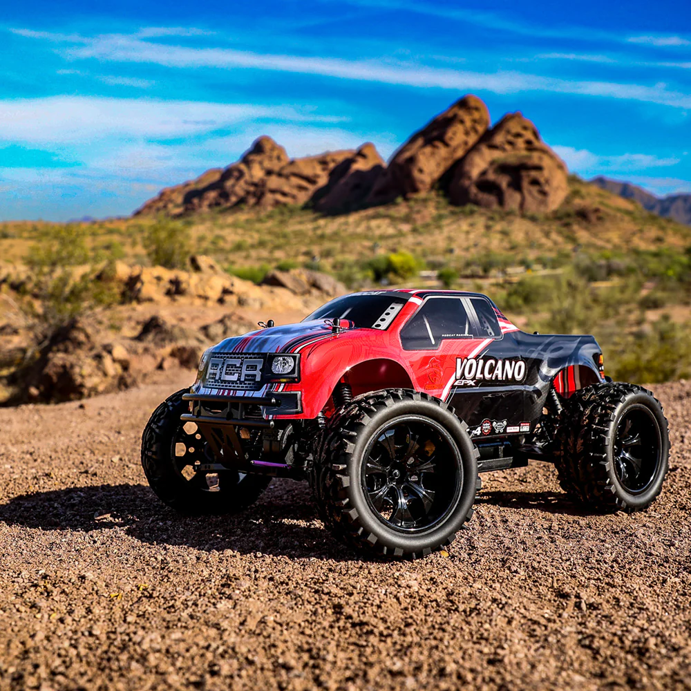 Redcat Volcano EPX RC Truck - 1:10 Brushed Electric Monster Truck - Image 9
